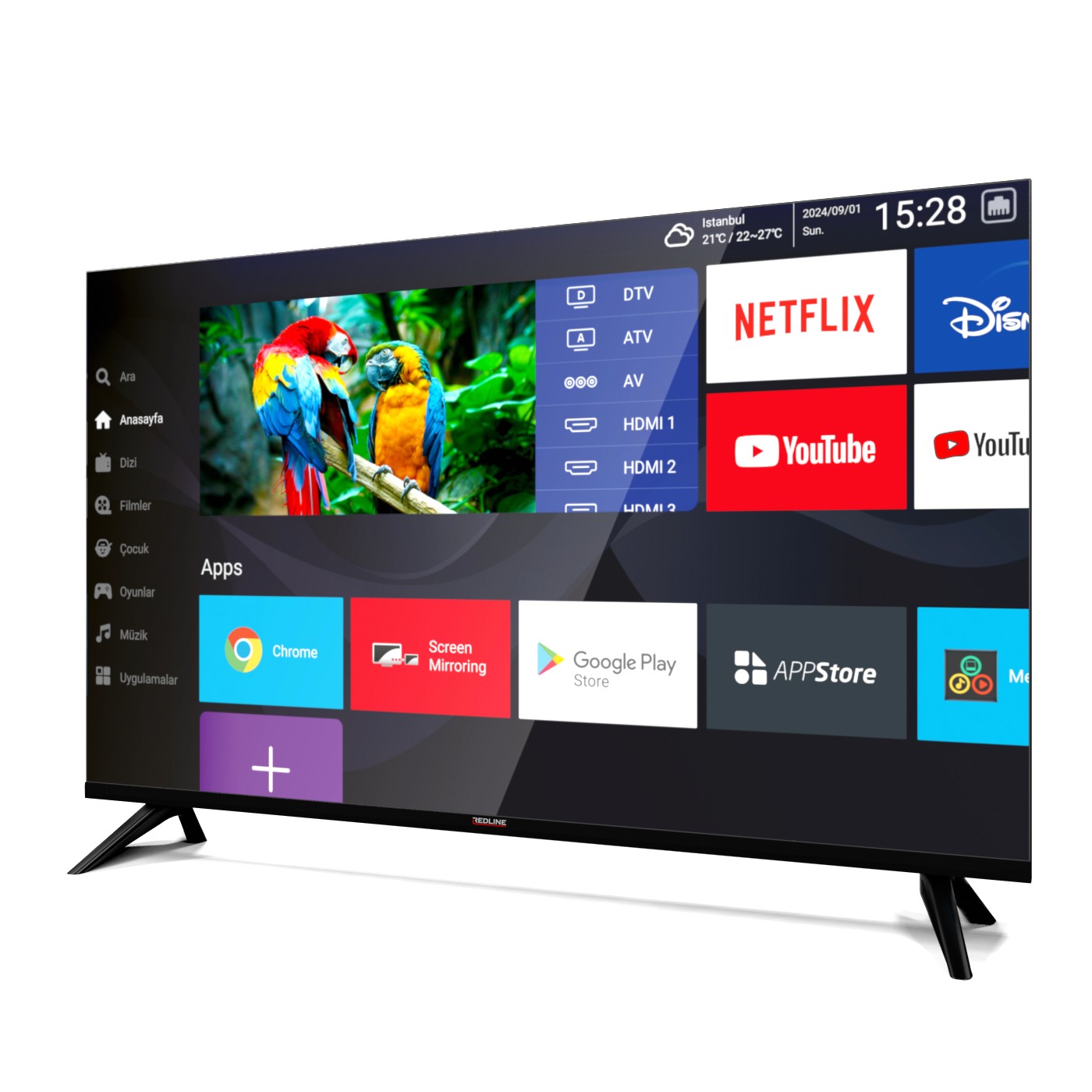 Araklı Televizyon Airfel Servisi